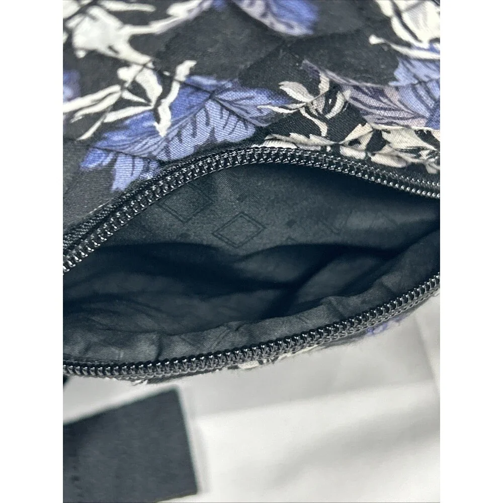 Vera Bradley Essential Compact Sling Backpack Frosted Floral Blue Crossbody